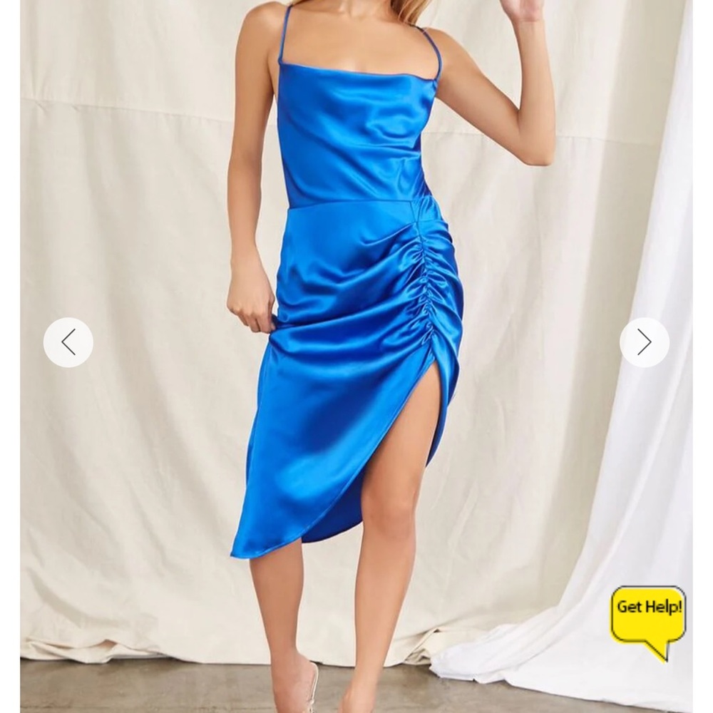 Blue summer dress